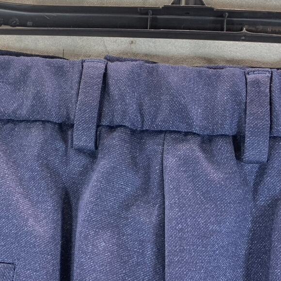 CALVIN KLEIN Men's Navy Slim-Fit Knit Suit Separate Dress Pants SZ 34X34 - Picture 6 of 13